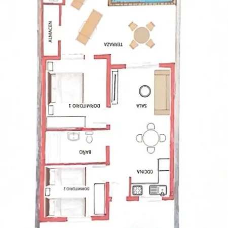 Casa Dos Jotas Prázdninový dům Costa Calma